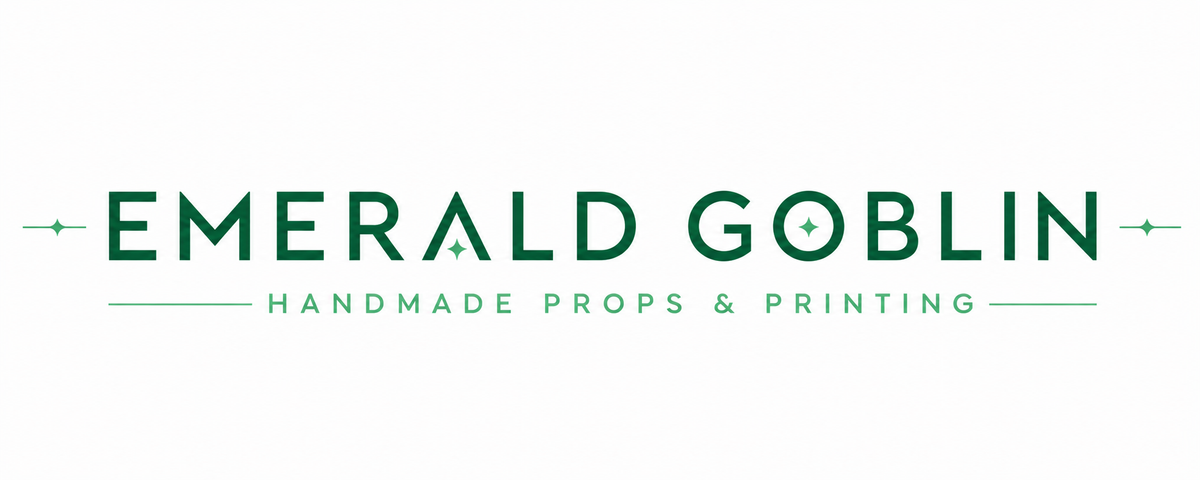 Emerald Goblin Handmade Props & Printing