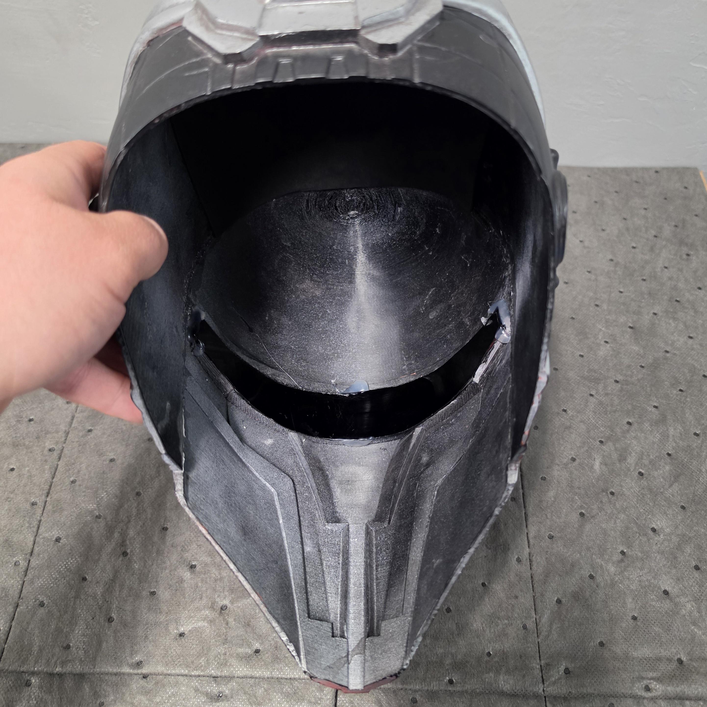 Darth Revan Painted & Finished Wearable 3D-Printed Helmet for Cosplay or Halloween