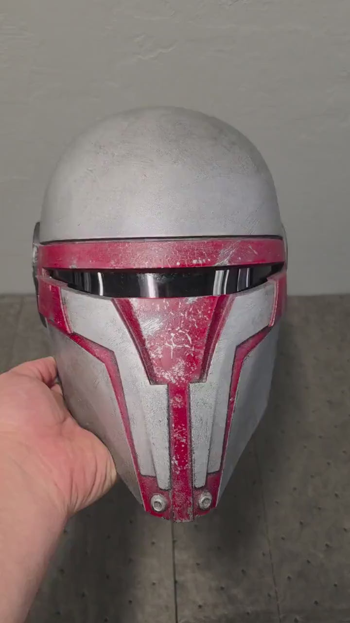 Darth Revan Painted & Finished Wearable 3D-Printed Helmet for Cosplay or Halloween